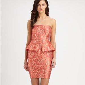 Laundry peplum dress size 0 NWT